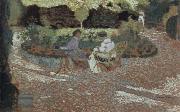 Edouard Vuillard, in the garden